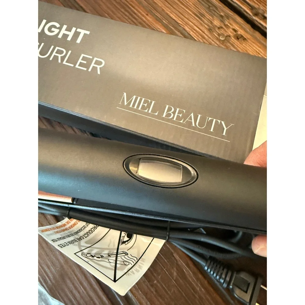 Miel Beauty Professional Hair Straightener Curler LED Digital Display 140-450F